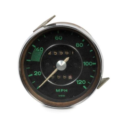 911 S: A VDO 120 MPH gauge for Porsche 911/911S date stamped 1.66