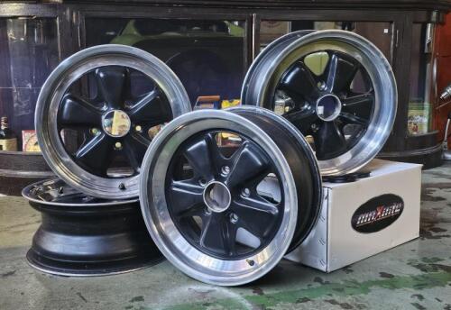 PORSCHE WHEELS: A set of Porsche FUCHS wheels by MAXilite (MX180016A). Size 8.0x16