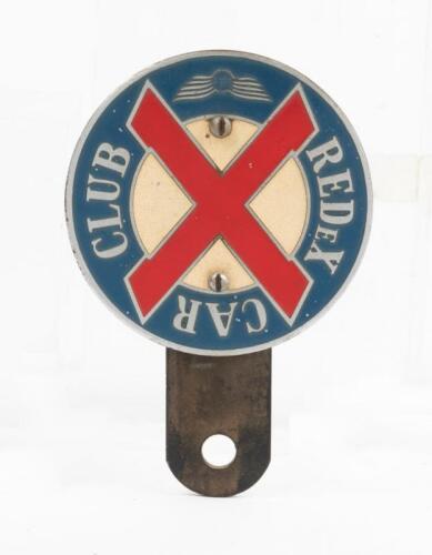 REDEX: A rare circa 1950's Redex Car Club badge