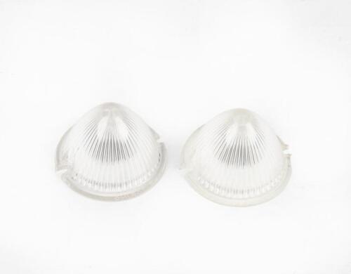 356: A set of front parker light lenses for a Porsche 356 Pre A