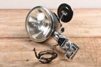 SPOTLIGHT: An Appleton spotlight, 6 or 12 volt. With mirror and clamp