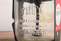 WINDSCREEN WASHER: A TRICO Solvent Windscreen Washer vacuum bottle and holder. Suitable for British makes - 2