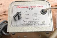POKER WORK: A unused poker work branding tool by IRONCORE TRANSFORMERS P/L., MELBOURNE. As new - 2