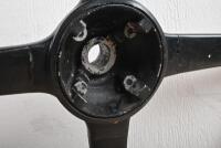 STEERING WHEEL: A Jaguar XK140 steering wheel - 2