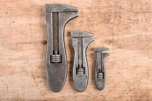 KING DICK: A group of ABINGDON 'King Dick' adjustable spanners of various sizes