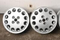 ALFA ROMEO: A set of four NOS factory Alfa Romeo 'Telephone Dial'&nbsp;wheels suited to late 115 series, 15x6. Part number E115.60.28.010.00 - 2