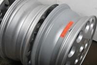 ALFA ROMEO: A set of four NOS factory Alfa Romeo 'Telephone Dial'&nbsp;wheels suited to late 115 series, 15x6. Part number E115.60.28.010.00 - 10