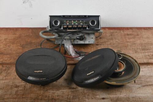 BECKER: A circa 1970s AM/FM Becker 'Europa II Stereo MU' suited to Mercedes, complete with 12 volt power pack along with Sanyo 3 way digital SP 2010