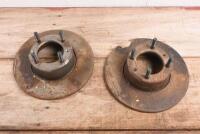 BREMBO: A pair of Brembo front disc brake rotors suited to a Alfa Romeo 2000. Brembo part no. 110.75