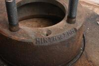 BREMBO: A pair of Brembo front disc brake rotors suited to a Alfa Romeo 2000. Brembo part no. 110.75 - 4