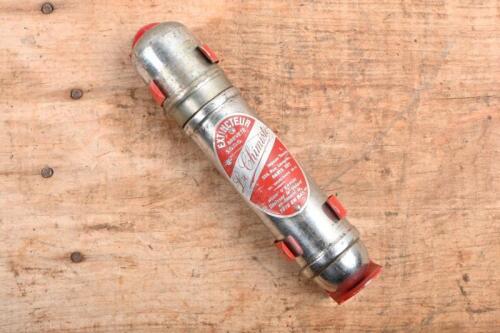 FIRE EXTINGUISHER: A French 'La Chimiste' fire extinguisher with original bracket