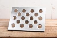 NAVIGATOR: An unused navigator footrest in lightweight aluminium