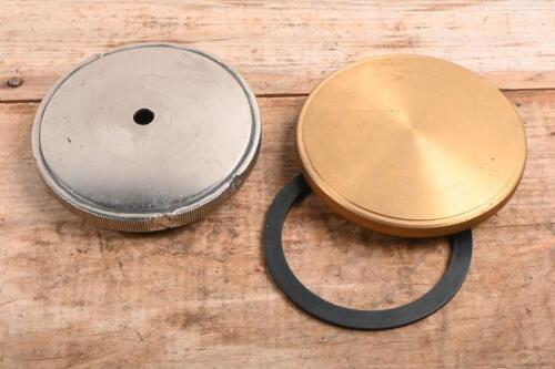 JAGUAR: Two Jaguar Mark IV, V radiator caps