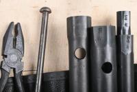 JAGUAR: A Jaguar Series I and Series II E-Type tool kit. Complete with original tools in excellent condition - 9