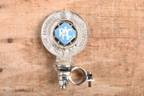 34 · BADGE: An original RAC motorcycle membership badge by Fry's Merton Abbey