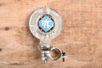 BADGE: An original RAC motorcycle membership badge by Fry's Merton Abbey