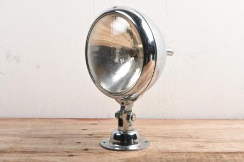 35 · SPOTLIGHT: A circa 1940s adjustable chrome plated spotlight