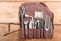 MERCEDES-BENZ: A 1970's/1980's original unused Mercedes-Benz complete tool kit. Mercedes-Benz pouch