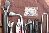 MERCEDES-BENZ: A 1970's/1980's original unused Mercedes-Benz complete tool kit. Mercedes-Benz pouch - 2