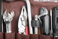 MERCEDES-BENZ: A 1970's/1980's original unused Mercedes-Benz complete tool kit. Mercedes-Benz pouch - 3