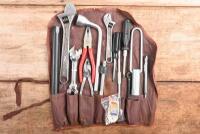 MERCEDES-BENZ: A 1970's/1980's original unused Mercedes-Benz complete tool kit. Mercedes-Benz pouch - 6