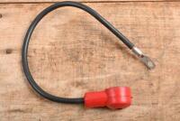 BATTERY CABLE: A new old stock LUCAS positive battery cable and terminal