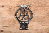 AUTOMOBILE ASSOCIATION: An Automobile Association - London car club badge