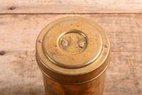 LUCAS: A 1920s Lucas No.12C brass light bulb holder, stamped JOSEPH LUCAS LTD SPARE BULBS BIRMINGHAM to side - 2