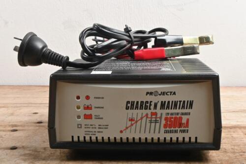 Battery Charger: A New Old Stock Projecta Fully Automatic Battery Charger. 12 Volt