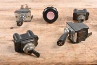 SWITCHES: An assorted group of switches suited to Alfa Romeo, including wiper, lights, fan and demister - 2