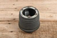 MOMO: A Momo steering wheel adapter, believed to be suited for Alfa Romeo