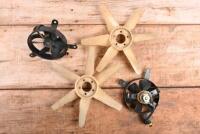 FANS: A group of four fans including Alfa Romeo engine cooling fans suited to Giulia GT part no. 105480721500