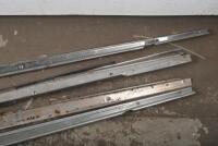 GIULIA SUPER: A group of six Alfa Romeo Giulia Super chrome interior door trims.&nbsp; - 2