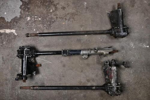 750/101: Three Alfa Romeo 750/101 steering boxes