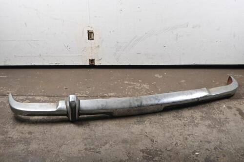 ALFA ROMEO: A Alfa Romeo front chrome bumper believed to be removed from a series 1 1300 TI or Giulia super