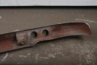 ALFA ROMEO: A Alfa Romeo front chrome bumper believed to be removed from a series 1 1300 TI or Giulia super - 3
