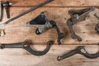 ALFA ROMEO: A group of assorted steering parts suited Alfa Romeo 105 series includes 1 steering box and 3&nbsp;steering box idler arms - 3