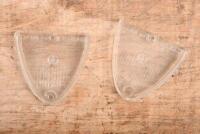 GIULIA SPIDER: Two original Carello&nbsp;reverse tailight lenses for Alfa Romeo Giulia Spider 1600 - 2