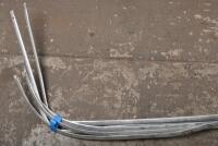 ALFA ROMEO: A group of five window trim pieces believed to be removed from a Alfa Romeo Giulia Super - 4