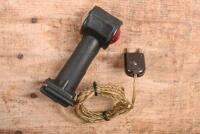 MOTORISTS WARNING LIGHT: A circa 1930s - 1950s window mounted motorists warning light by BARNACLE. With dash plug in