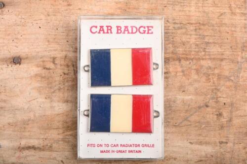 FRANCE: French National flag car badges