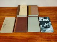 ENGLISH RACING: Six hardcover books relating to English motor racing - 2