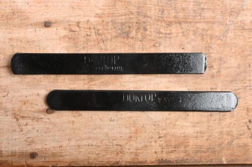 TYRE LEVERS: Two post-war 'DUNLOP' tyre levers