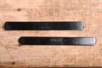 TYRE LEVERS: Two post-war 'DUNLOP' tyre levers