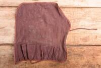 MERCEDES-BENZ: A red canvas official Mercedes-Benz empty tool pouch