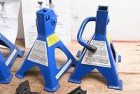CAR STANDS: Four ORCON car stands. Working load limit of 3000 KG - 3