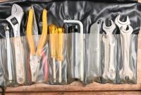 TOOL KIT/WHEEL BRACE: Two motoring related items including complete Tool Kit & Wheel Brace - 2