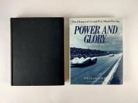 GRAND PRIX: Two volumes of 'Power and Glory, The history of Grand Prix Motor Cars' by William Court - 2