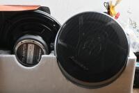 CAR RADIOS: Two unused radios, one by Pioneer, other by Daewoo, with two Pioneer 16cm speaker set - 3