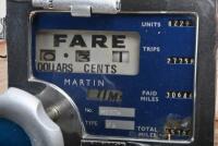 TAXI FARE METER: An original TAXI FARE meter made in Australia by TAXIMETERS PTY LTD of Melbourne - 2